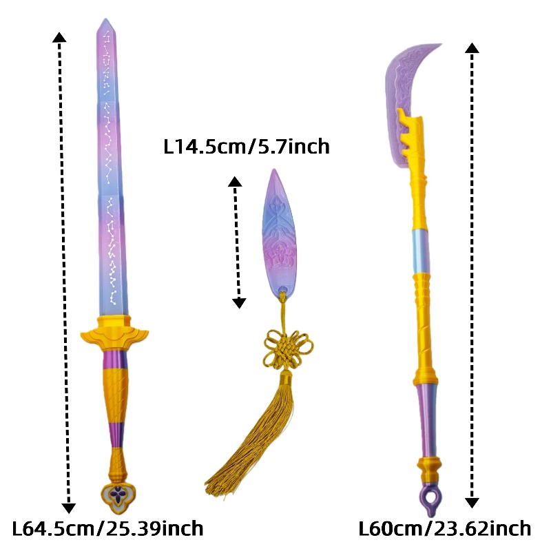 Hot Sword With Symbol Outfits  - Cosplay Prop Dagger recension och pris
