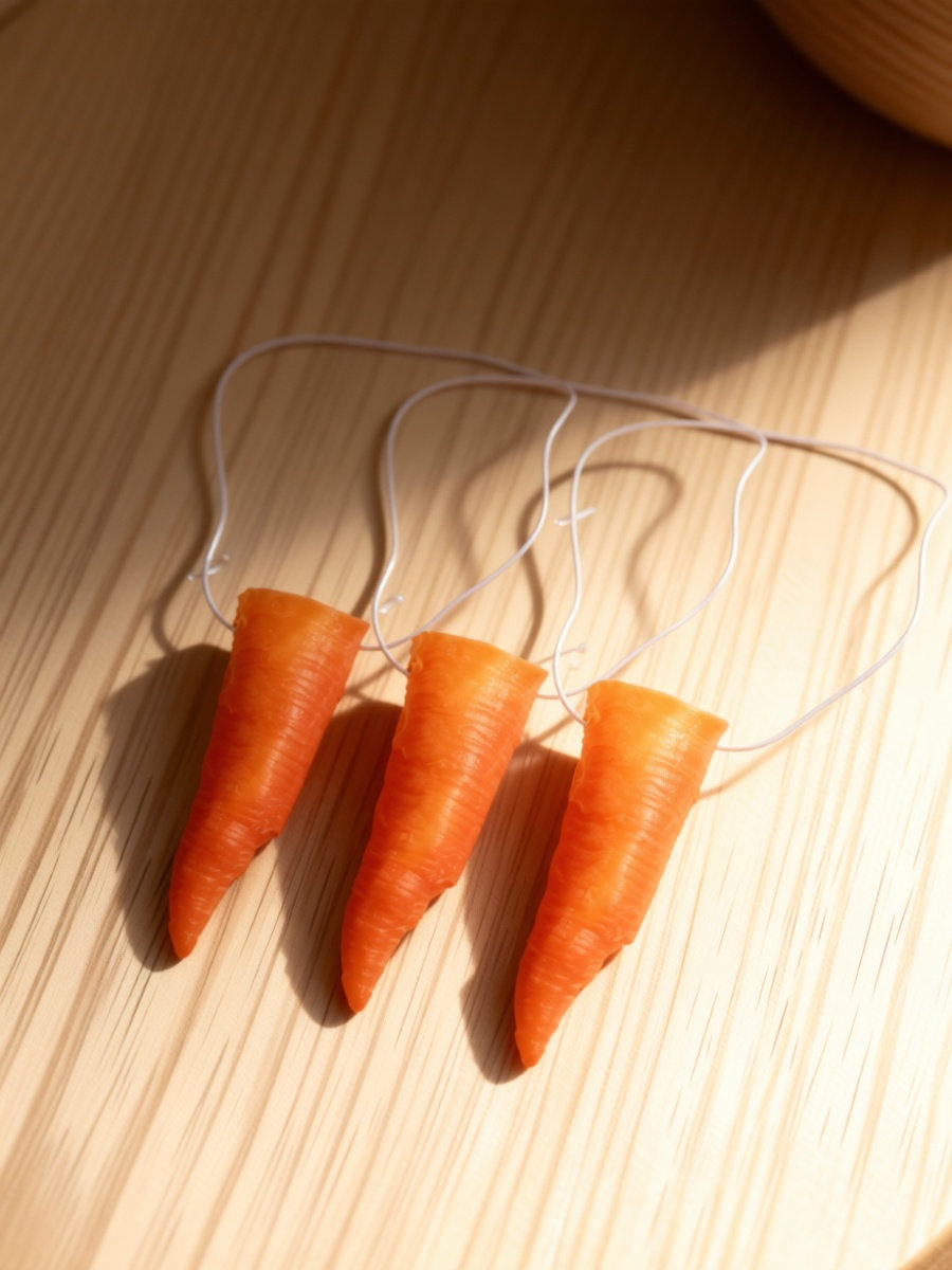 3Pcs Premium Vinyl Carrot Nose - Easy Cosplay Prop recension och pris
