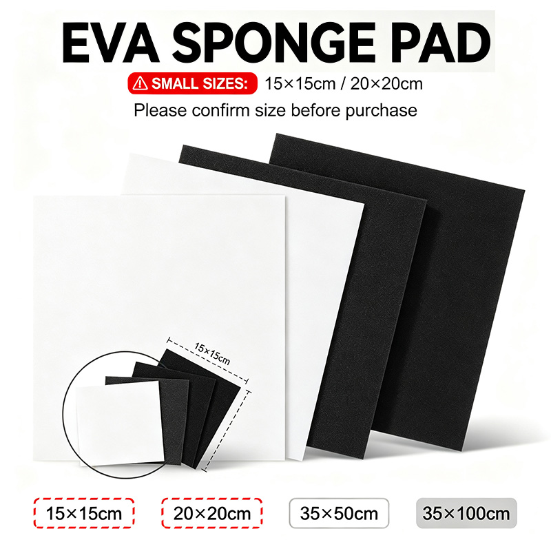 Black Non-adhesive EVA Foam Bo - Cosplay Prop Foam Board recension och pris