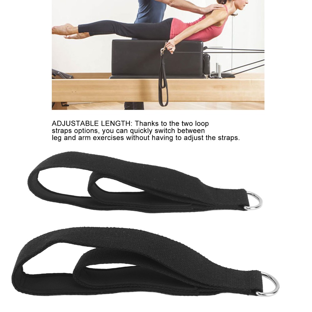 2PCS Practical Anti Slip Pilat - D Ring Strap recension och pris