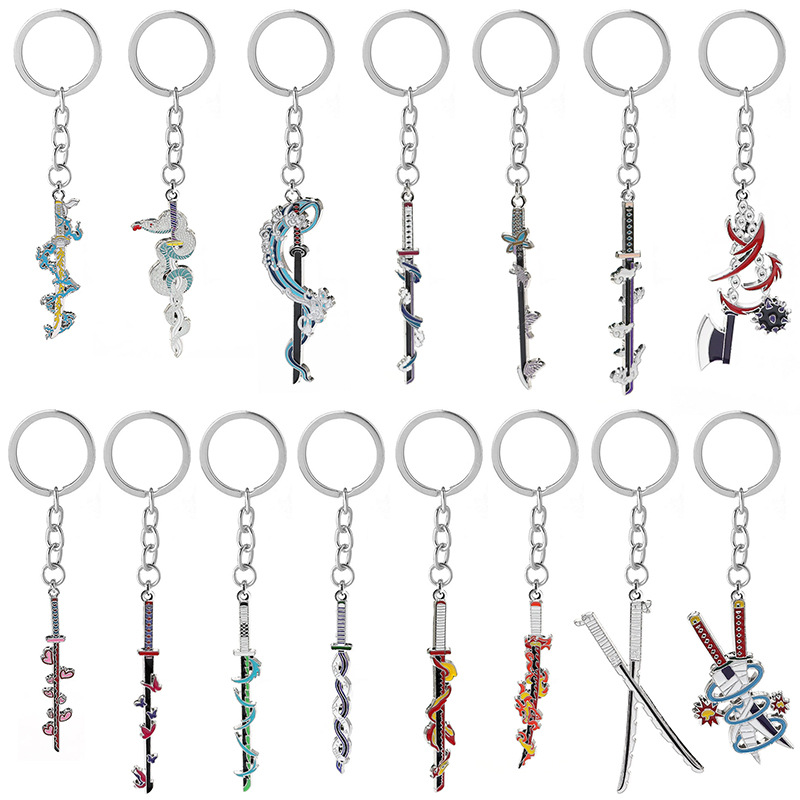 15 Styles Anime Ghost Kill Key - Cosplay Prop Dagger recension och pris