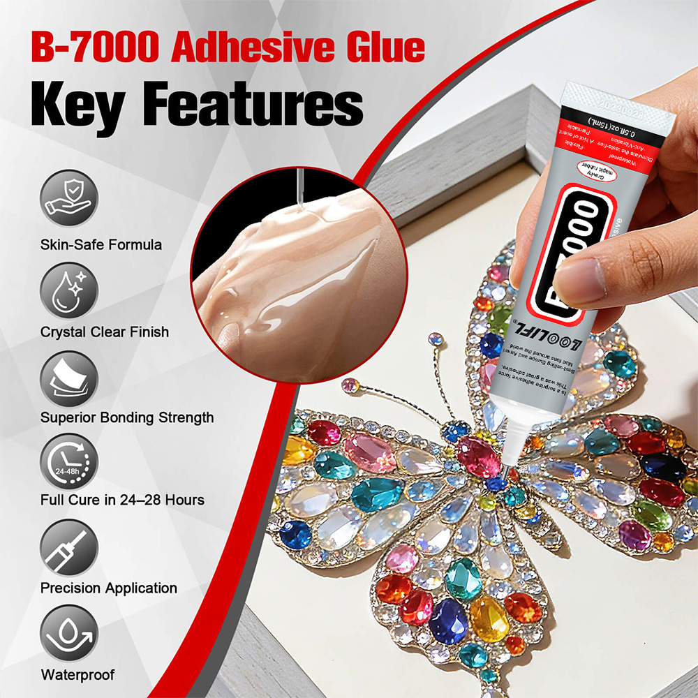 Loolifl B-7000 15/25/50/110Mlt - Contact Cement Glue recension och pris